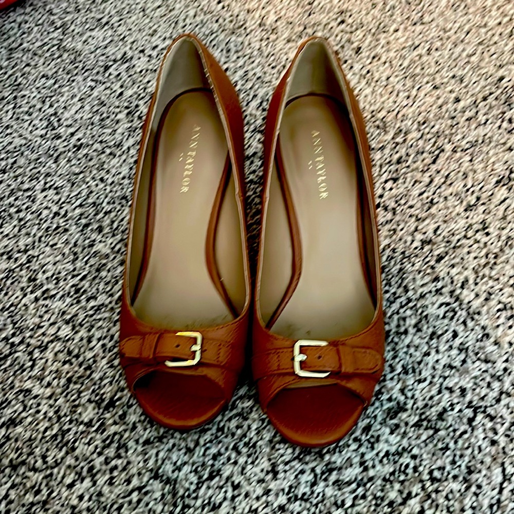 Ann Taylor Wedge Sandal